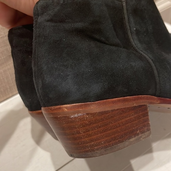 Sam Edelman PETTY ANKLE BOOTIE Black Suede Size 7.5 - Picture 12 of 12